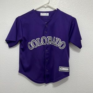 Colorado Rockies Kids L Jersey